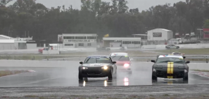 Michael Wedge and Peter Batterham Winton 300 Mazda MX5 Targa Racing